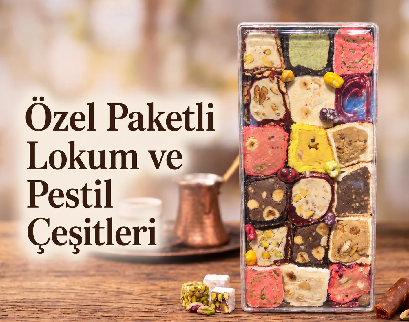 Özel Paketli Lokum ve Pestil Çeşitleri