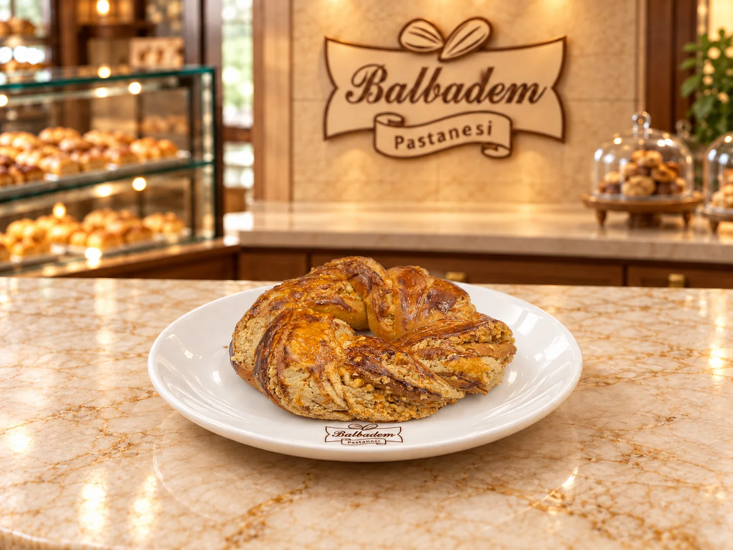 Tahinli Cevizli Burgu Çörek