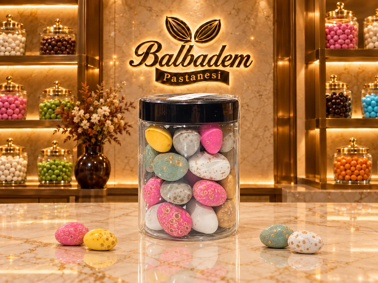 Pembe Badem Draje 150gr(e)