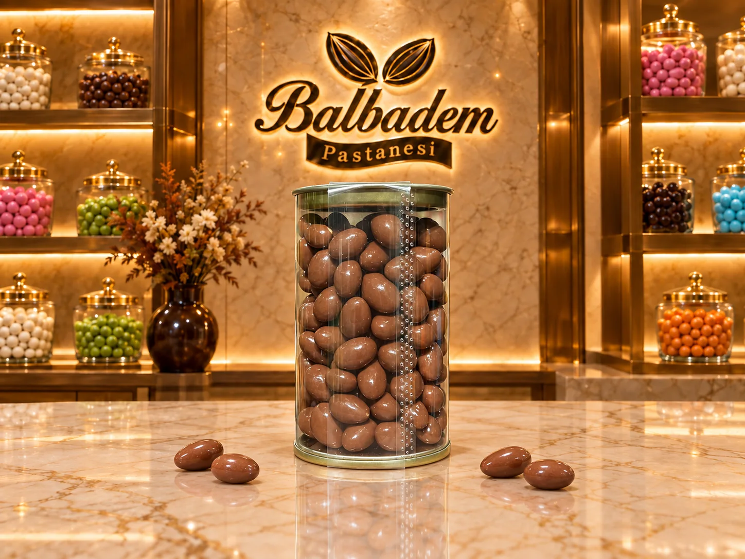 Sütlü Çikolata Kaplı Fıstık Draje 150gr(e)