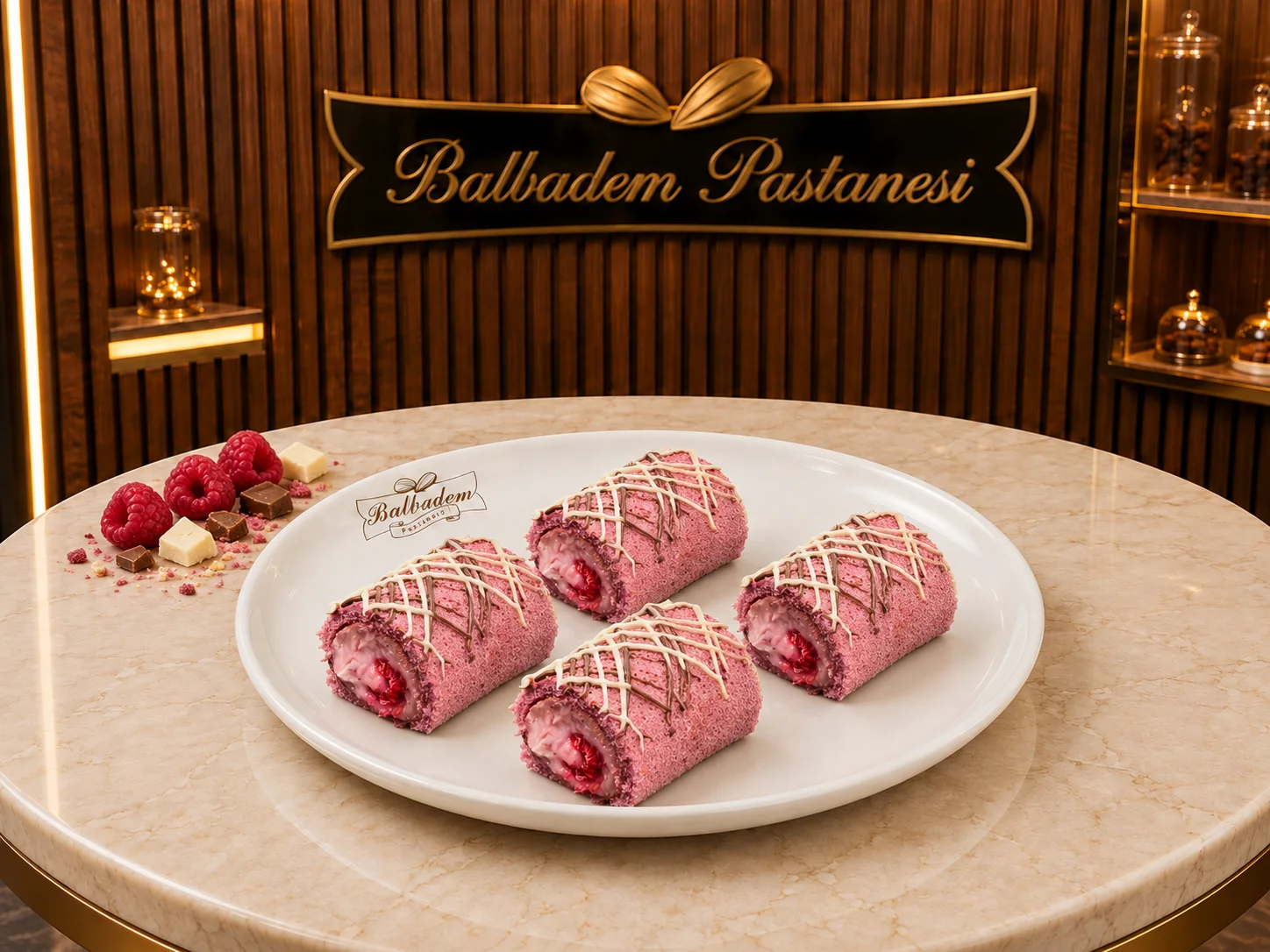 FRAMBUAZLI RED VELVET RULO PASTA