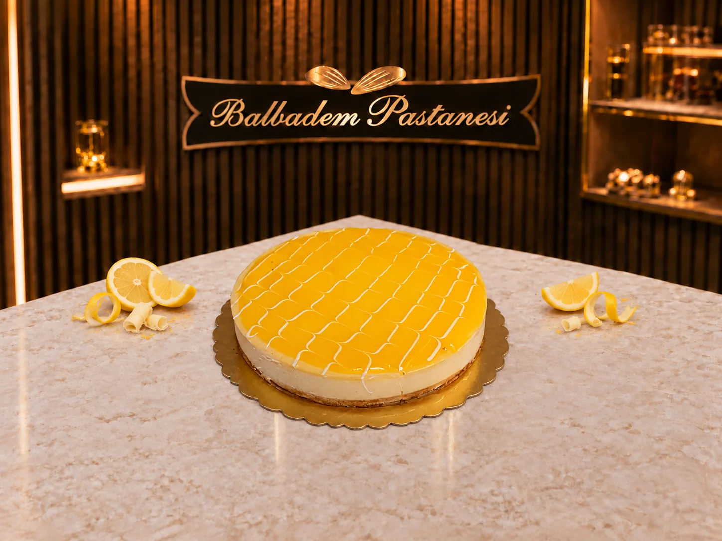 Limonlu Cheesecake (Bütün)