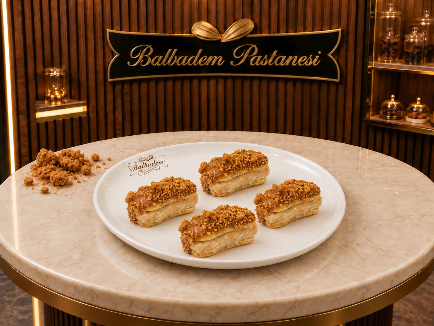 Lotus Kremalı Petifur