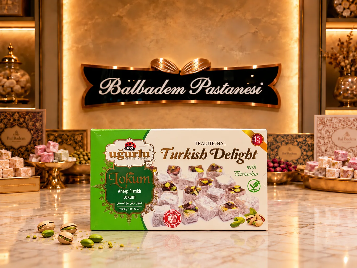 Antep Fıstıklı Lokum ( 350 gr )