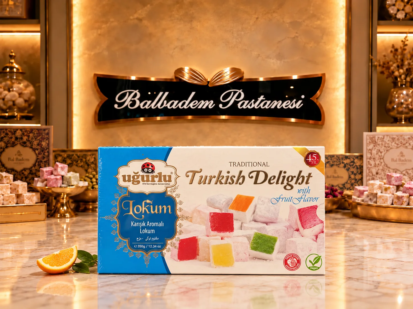 Karışık Aromalı Lokum (350 gr )