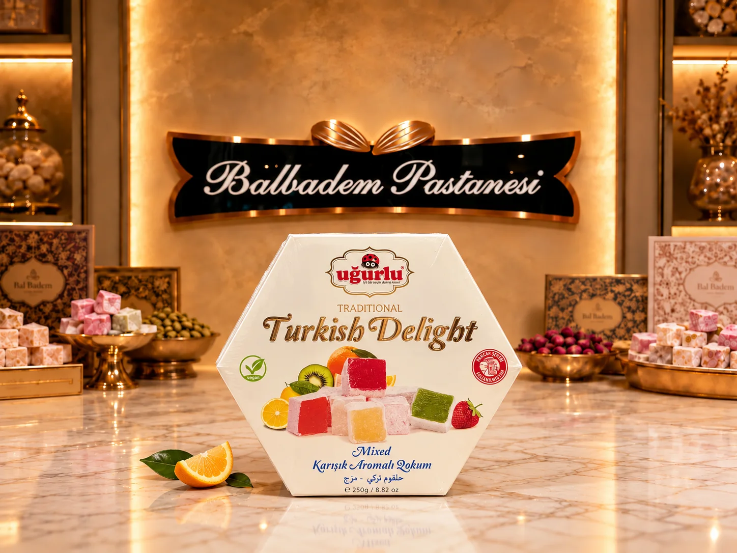Karışık Aromalı Lokum ( 250 gr )