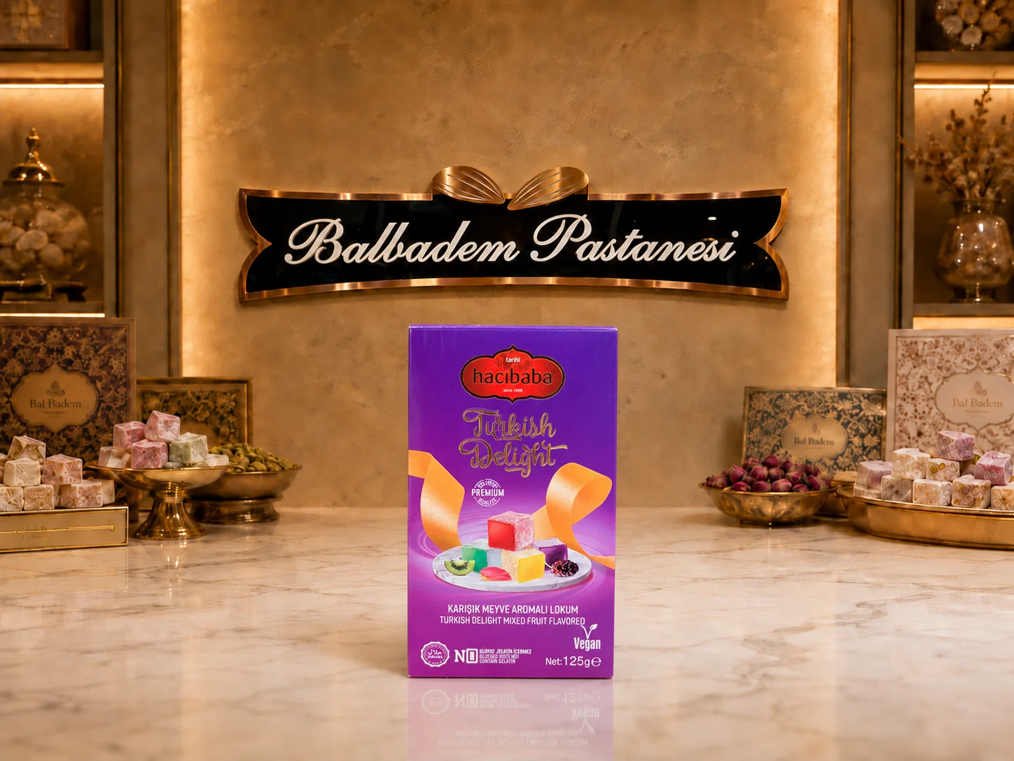 Karışık Meyve Aromalı Lokum 125g