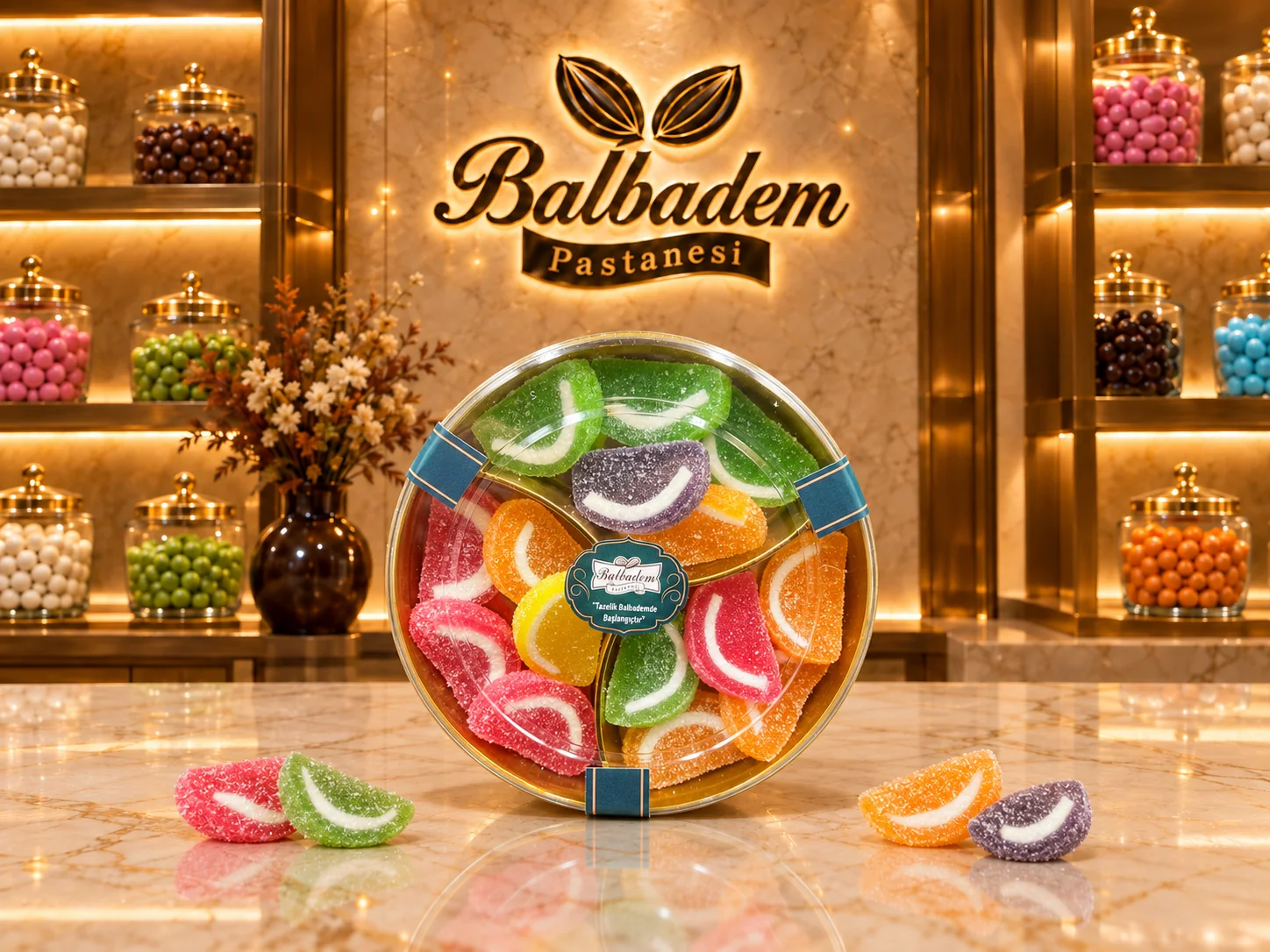 Karışık Meyve Aromalı Jöleler (300 gr.)