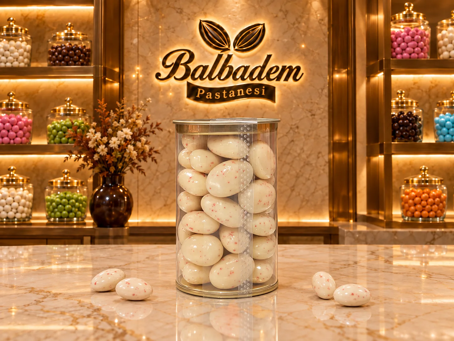 Bıldırcın Çilekli Bisküvili Draje 200g