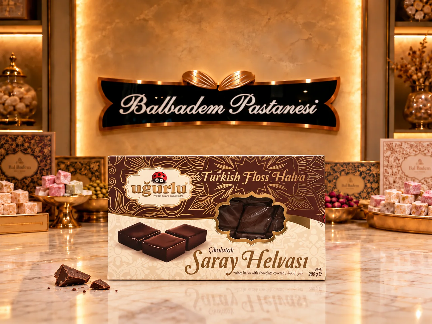 Çikolata Kaplamalı & Saray Helvası ( 280 gr )