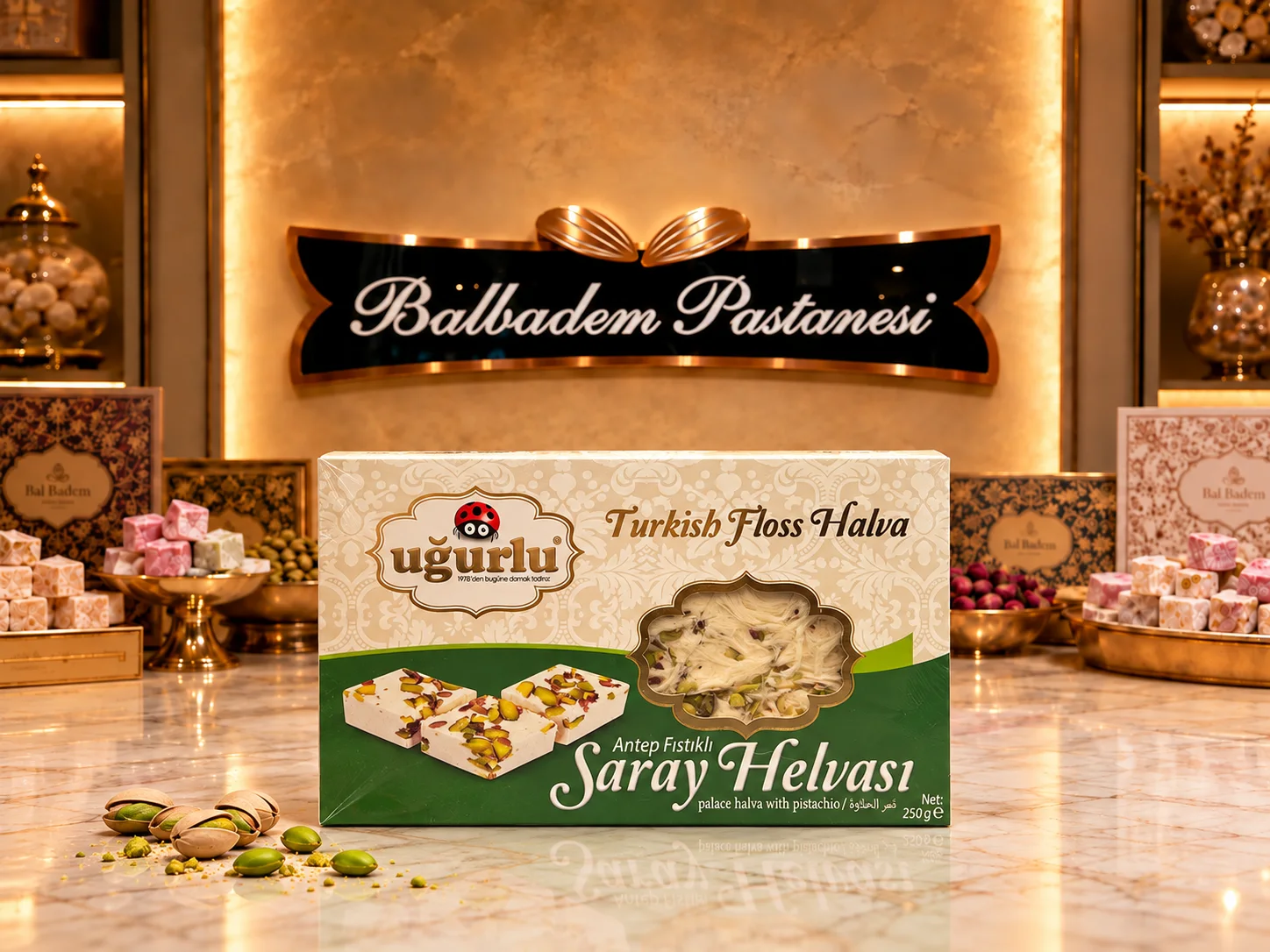 Antep Fıstıklı Saray Helvası ( 250 gr )